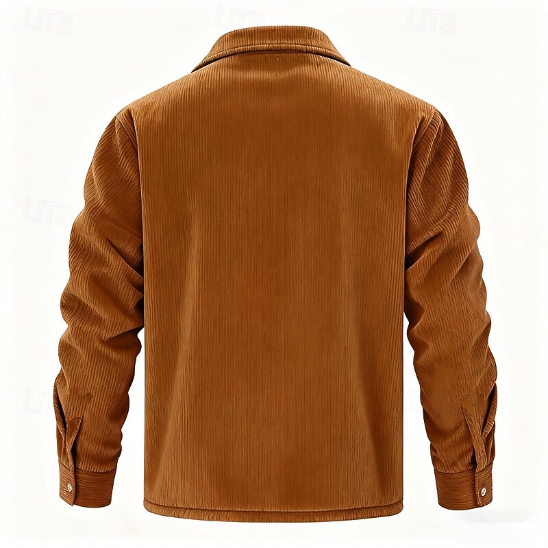 Dalton | Ribbed Fleece-Lined Jacket