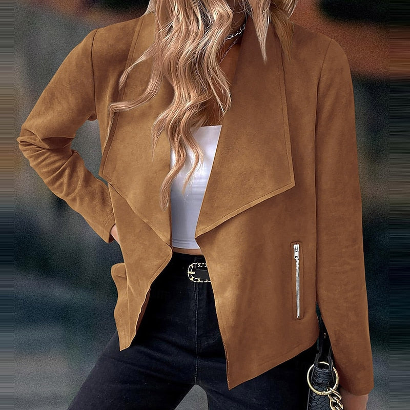 Antonia | Draped Waterfall Jacket