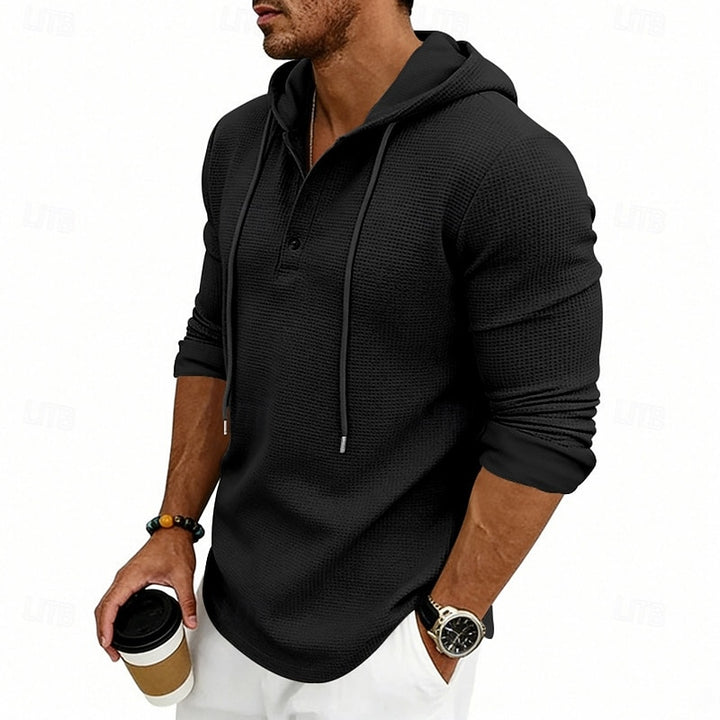 Malcolm | Relaxed Drawstring Hooded Top