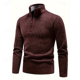 Rory | Textured Quarter-Zip Sweater