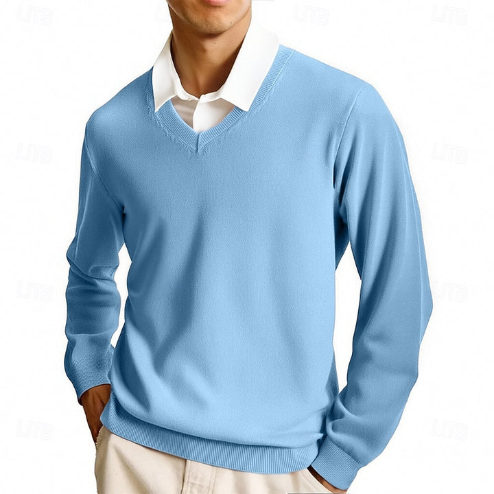 Carter | Refined V-Neck Sweater