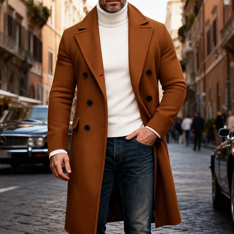 Julian | Classic Long Overcoat