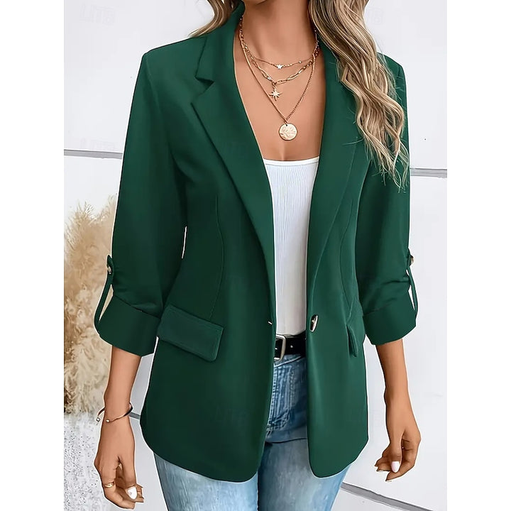 Henrietta | Tailored Open-Front Blazer