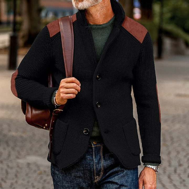 Baxter | Structured Stand-Collar Cardigan