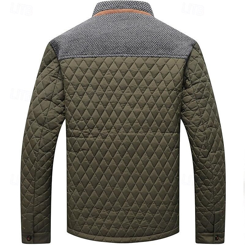 Maxwell | Quilted Stand-Collar Jacket