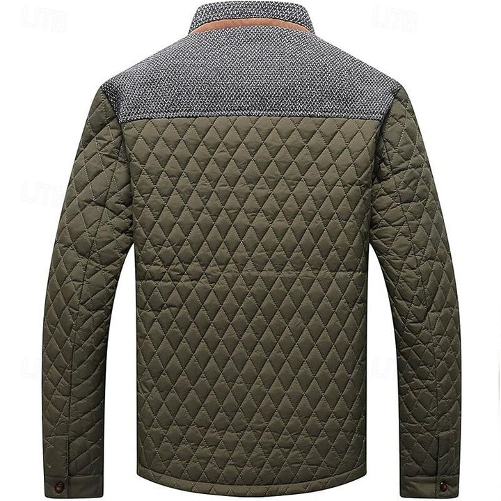 Maxwell | Quilted Stand-Collar Jacket