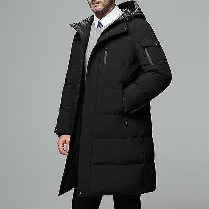 Gilbert | Hooded Longline Puffer Coat