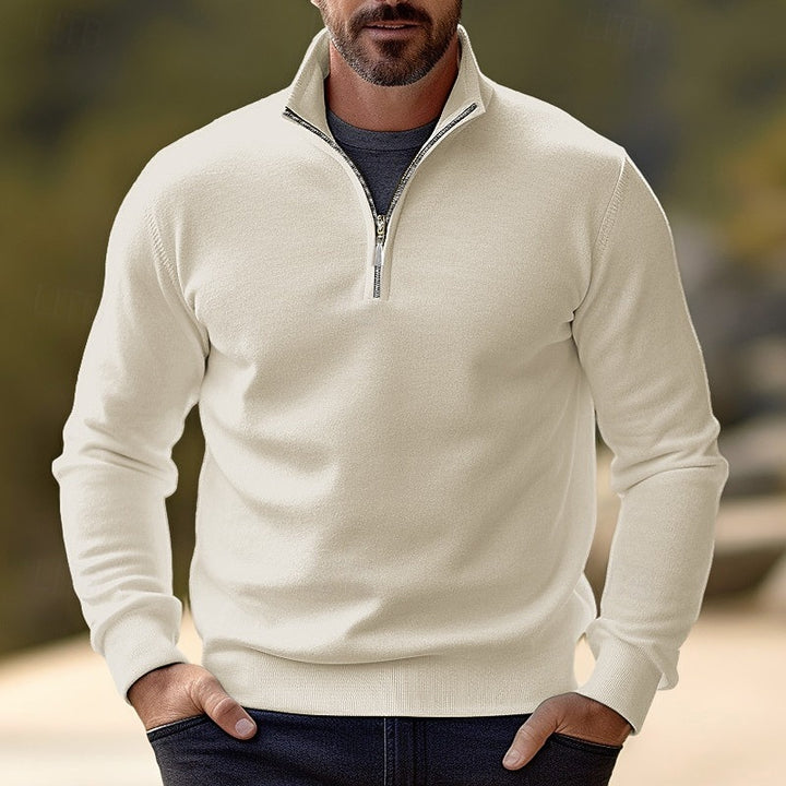 Gregor | Refined Half-Zip Pullover