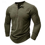 Nash | Classic Long-Sleeve Henley Shirt