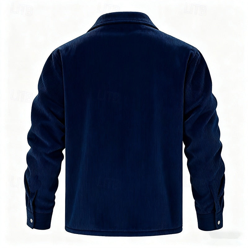 Dalton | Ribbed Fleece-Lined Jacket