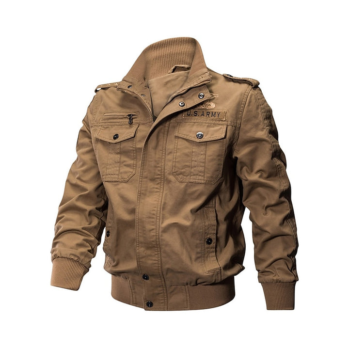 Franklin | Military-Style Bomber Jacket
