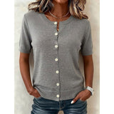 Helena | Refined Button-Front Cardigan