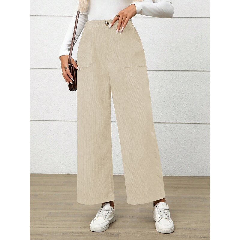 Elise | Wide-Leg High-Waist Trousers