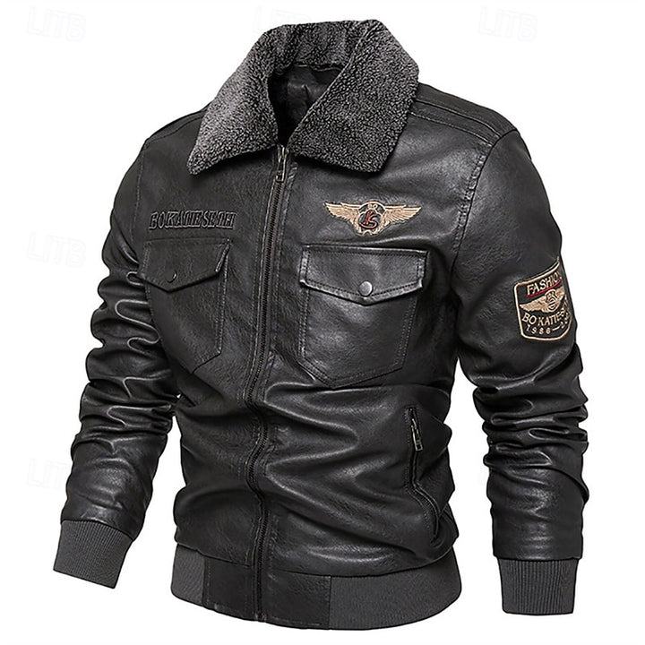 Ellery | Rugged Aviator Jacket