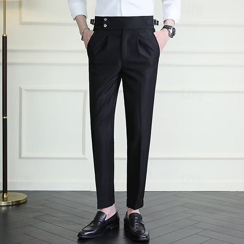 Tobias | Tailored Straight-Leg Trousers