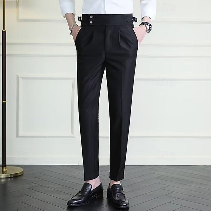 Tobias | Tailored Straight-Leg Trousers
