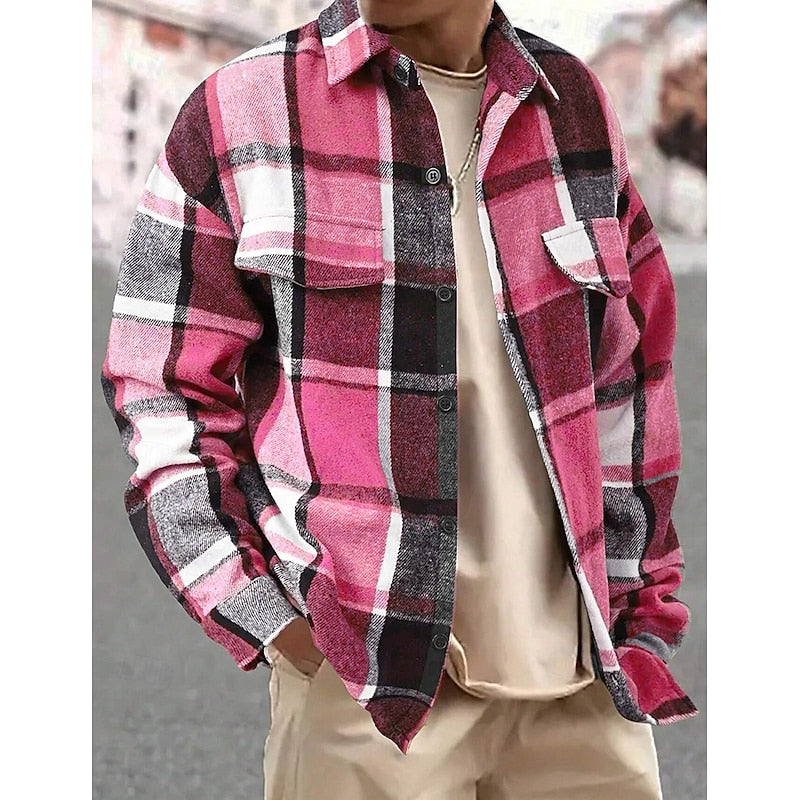 Cormac | Rugged Check Overshirt