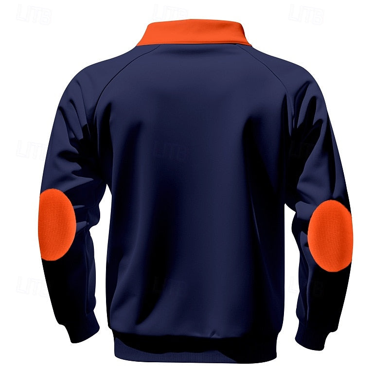 Jasper | Quarter-Zip Stand-Collar Pullover