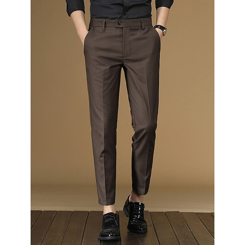 Leonard | Tailored Ankle-Length Trousers
