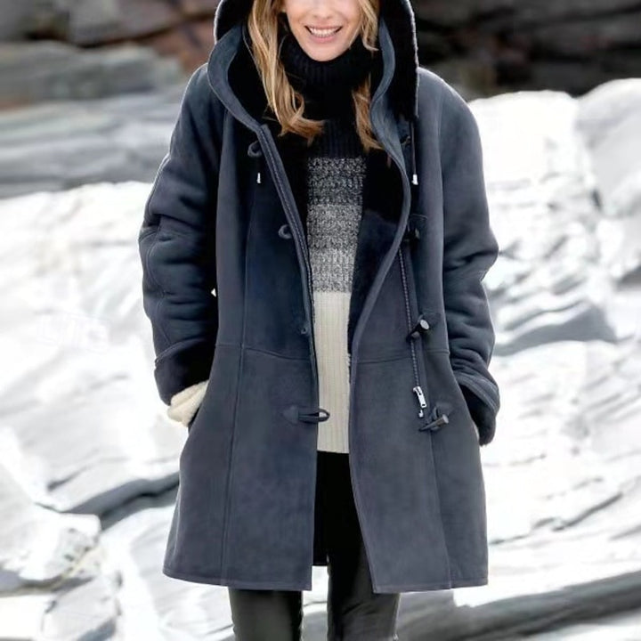 Madeline | Hooded Toggle Coat