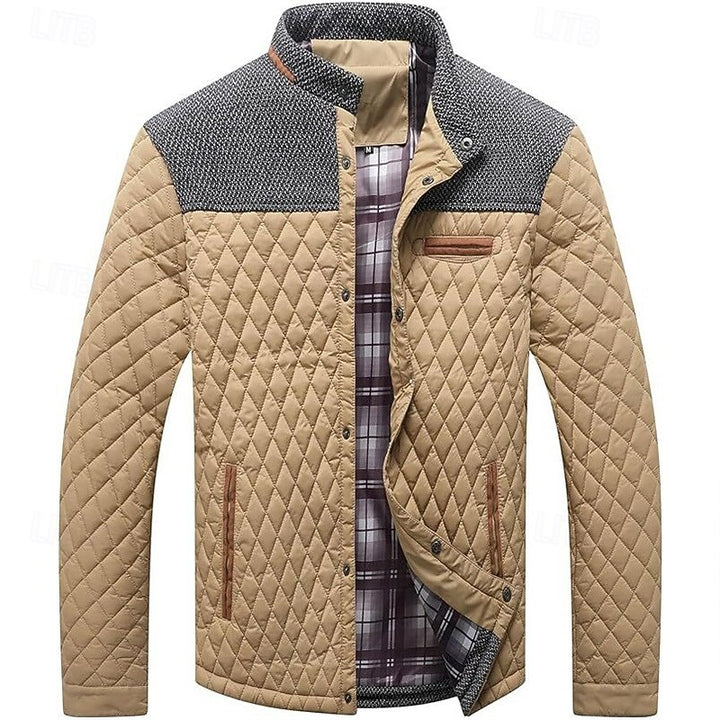 Maxwell | Quilted Stand-Collar Jacket