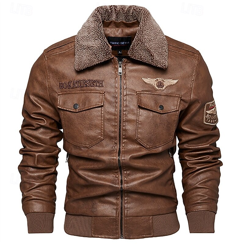 Ellery | Rugged Aviator Jacket