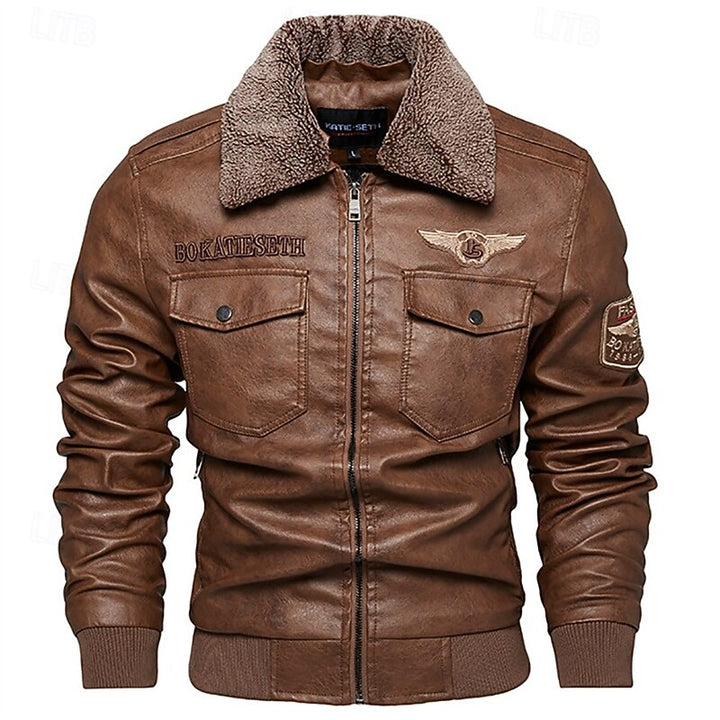Ellery | Rugged Aviator Jacket