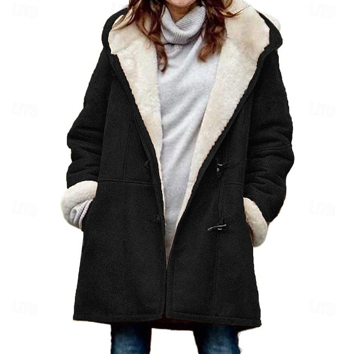 Madeline | Hooded Toggle Coat