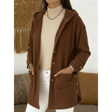 Sylvia | Hooded Longline Coat