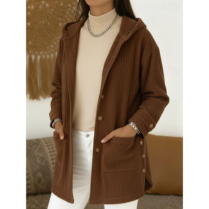 Sylvia | Hooded Longline Coat