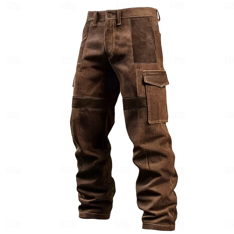 Dean | Rugged Multi-Pocket Cargo Trousers