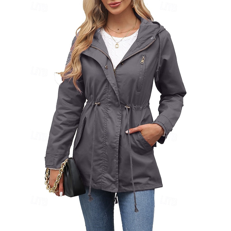 Matilda | Hooded Longline Utility Coat