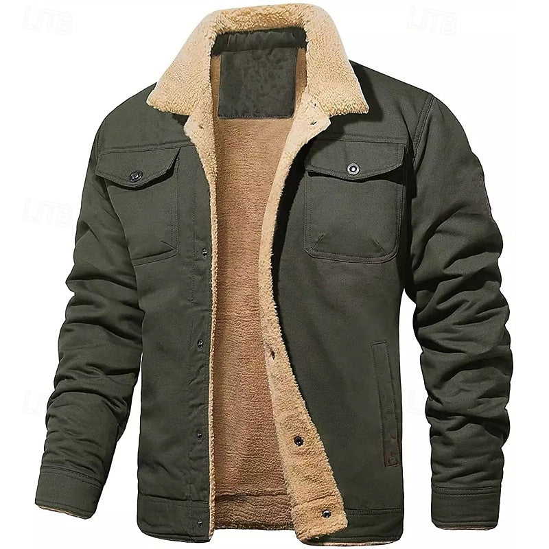 Garrick | Rugged Lined Trucker Jacket