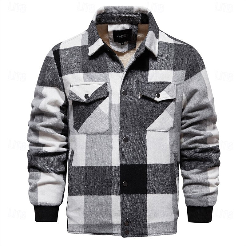 Prescott | Rugged Check Shirt Jacket