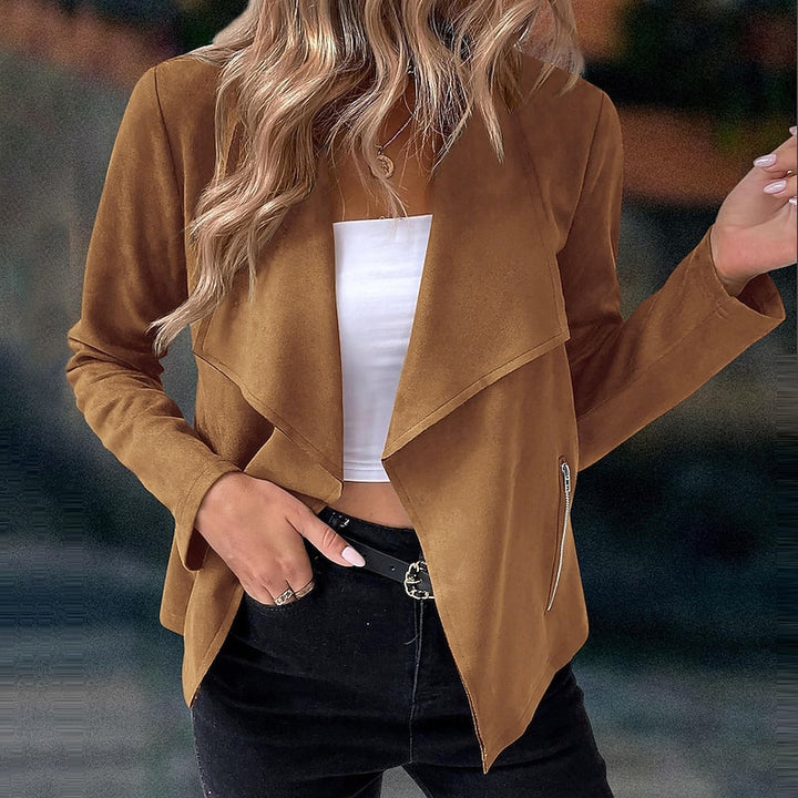 Antonia | Draped Waterfall Jacket