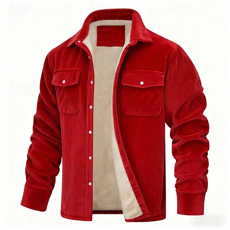 Dalton | Ribbed Fleece-Lined Jacket