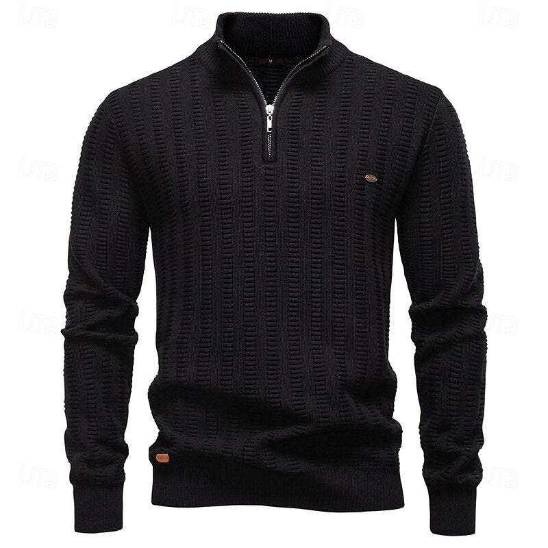Wilfred | Textured Half-Zip Pullover