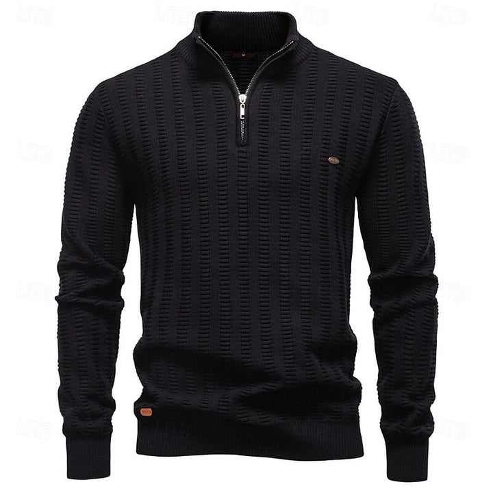 Wilfred | Textured Half-Zip Pullover