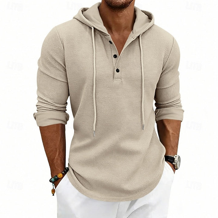 Malcolm | Relaxed Drawstring Hooded Top
