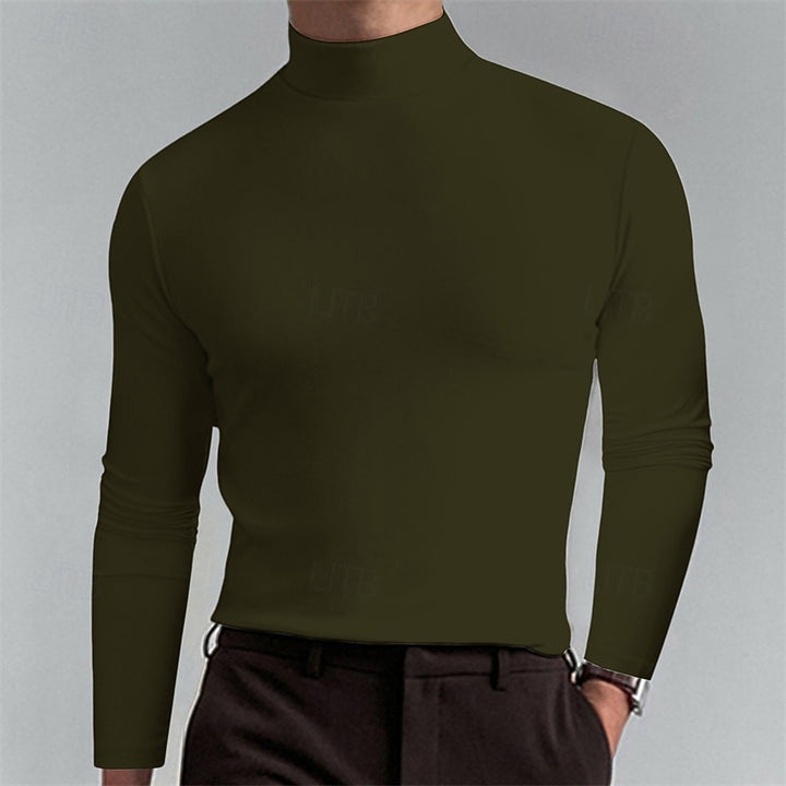 Landon | Refined Mock-Neck Turtleneck