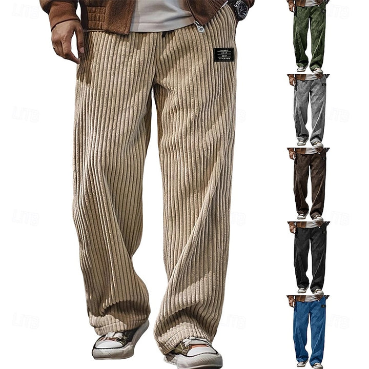 Fraser | Relaxed Ribbed Trousers