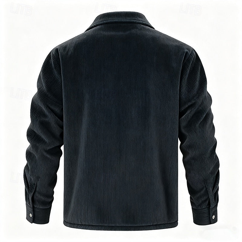 Dalton | Ribbed Fleece-Lined Jacket