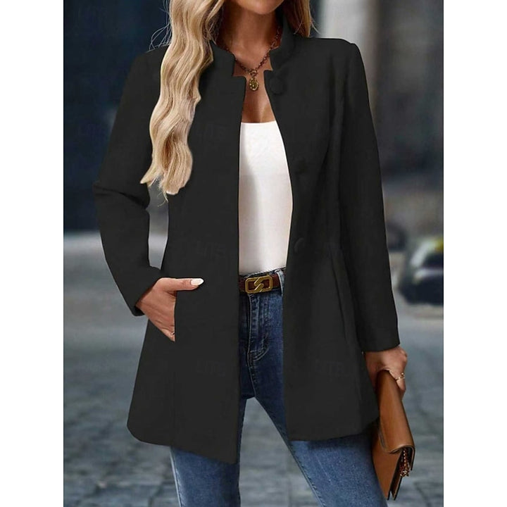 Ingrid | Elegant Stand-Collar Coat