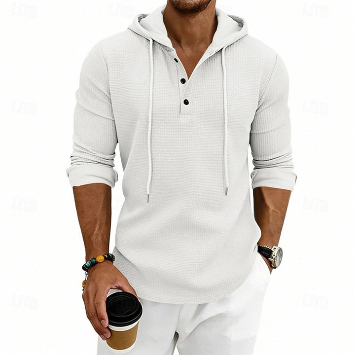 Malcolm | Relaxed Drawstring Hooded Top
