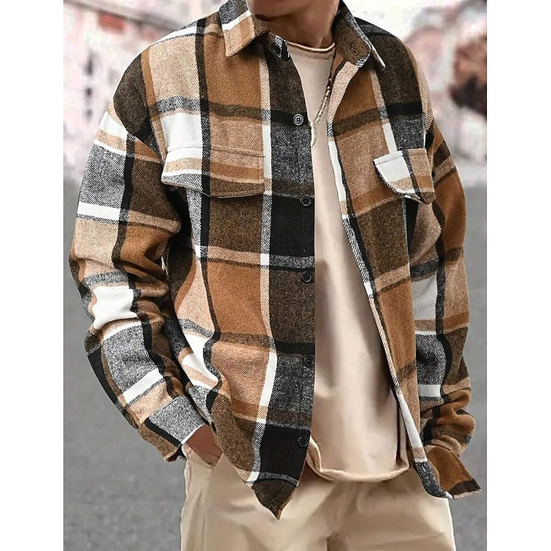 Cormac | Rugged Check Overshirt