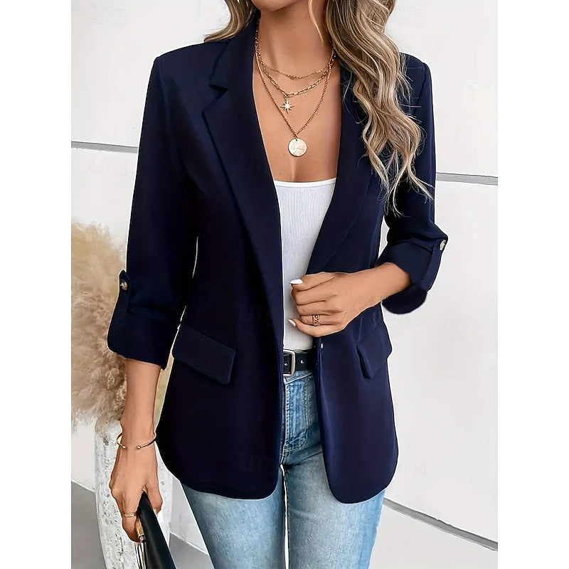 Henrietta | Tailored Open-Front Blazer