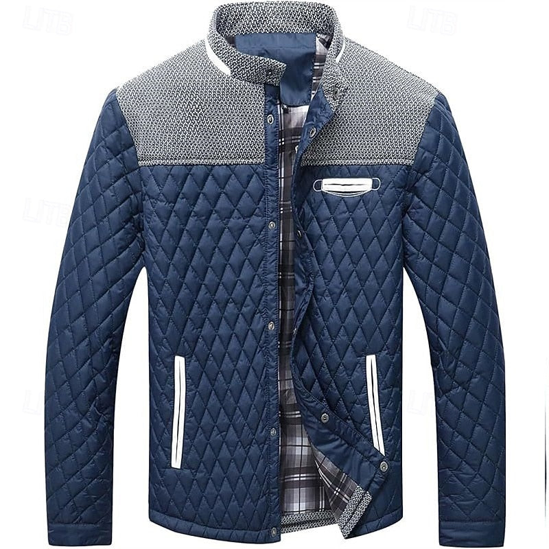 Maxwell | Quilted Stand-Collar Jacket