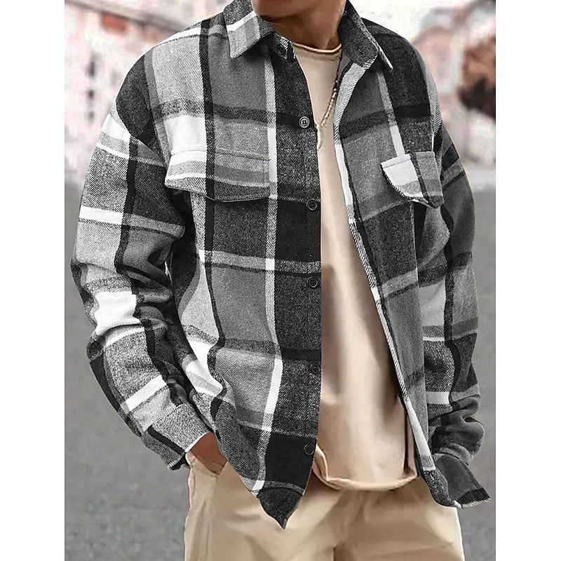 Cormac | Rugged Check Overshirt