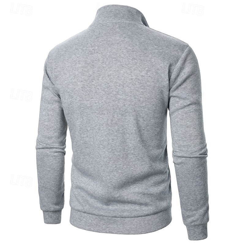 Gerald | Classic Quarter-Zip Pullover
