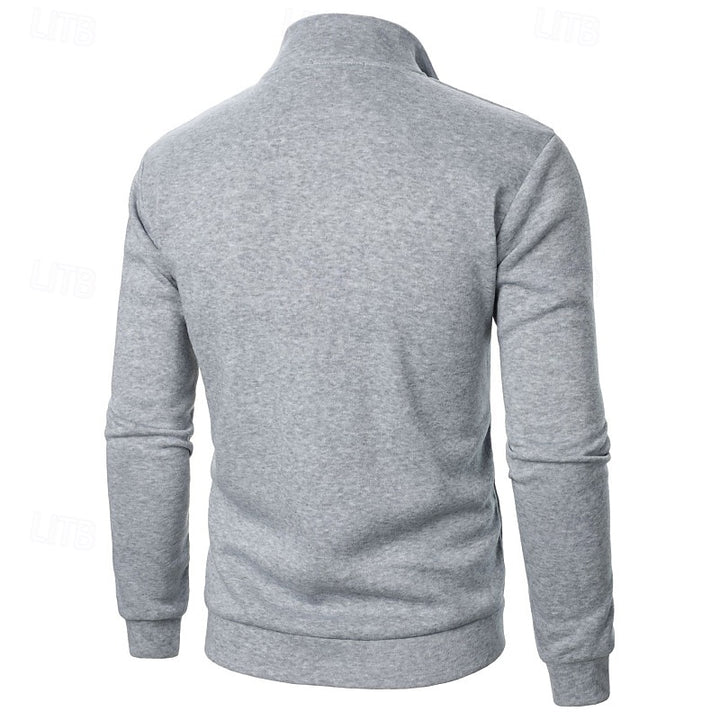 Gerald | Classic Quarter-Zip Pullover